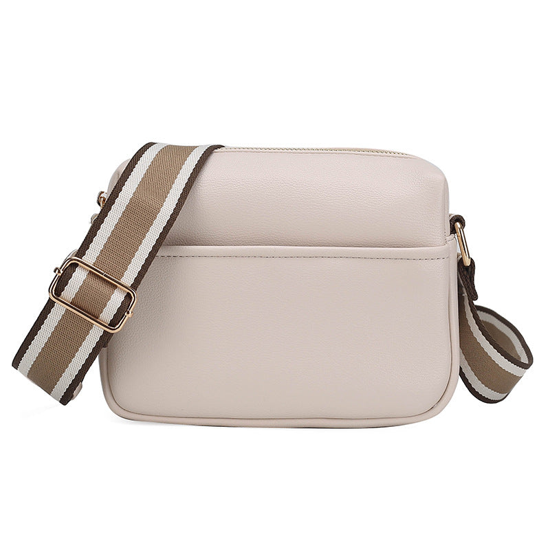 Wholesale Solid Color PU Messenger Shoulder Bag